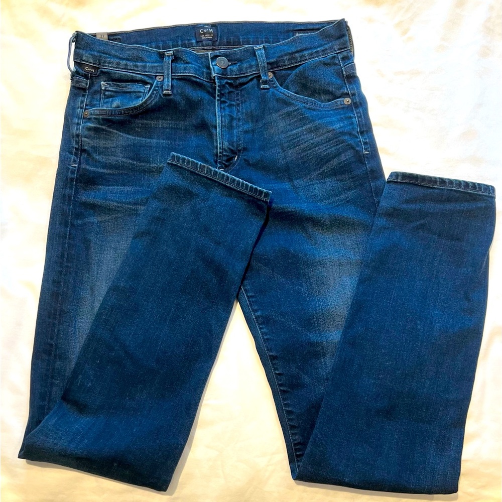 COH Agnes mid rise slim straight jean